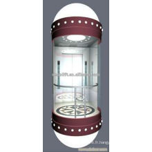 Ascenseur panoramique de sécurité et de bonne qualité